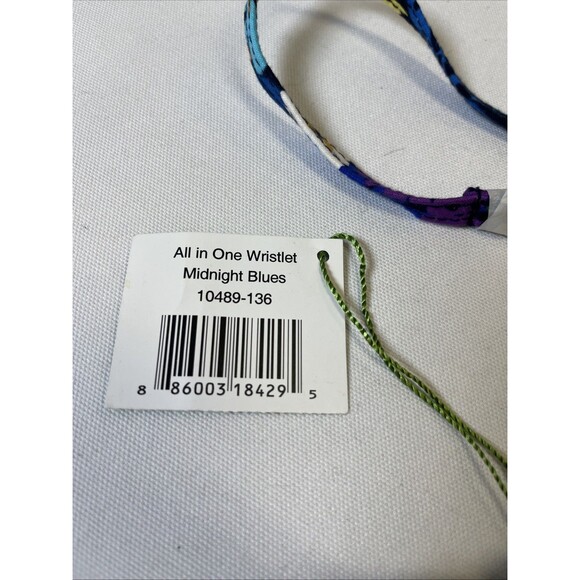 Vera Bradley Coin Purse Wrist Wallet ID Window Floral Zip All In One - Picture 5 of 8